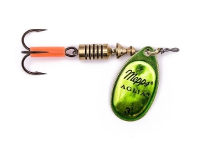 Mepps AGLIA PLATIUM green/vert 4/9g