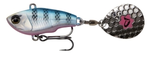 Savage Gear FAT TAIL SPIN 8cm 24g BLUE SILVER PINK