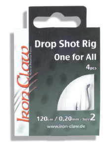 IRON CLAW One for All Drop Shot Rig 4szt
