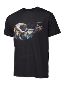 Savage Gear Koszulka Cannibal Tee S Black