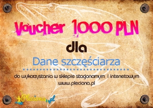 BON PODARUNKOWY O WARTOŚCI 1000 ZŁ 