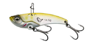 SG CYKADA VIB BLADE  GREEN SILVER AYU 4.5 CM 8.5g