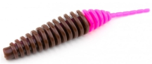 FishUP Tanta 2,5" #139 - Earthworm/Hot Pink