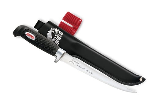 Rapala Nóż do Filetowania Soft Grip Ostrzałka.jpg