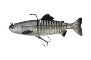 Fox Rage Replicant JOINTED 130g UV Silver Bait