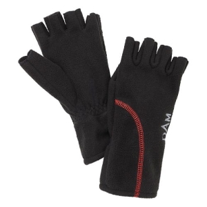 RĘKAWICE DAM WINDPROOF HALF FINGER GLOVE BLACK  XL