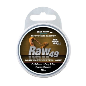 Savage Gear Linka Raw 49 0.36mm 11kg Brown 10m