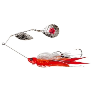 SG Da'bush Spinnerbait 14cm 21g S Red Head Silver
