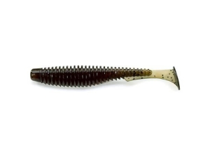 FishUP U-Shad 5cm #043 Watermelon Brown Black 10szt
