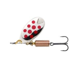 Abu Garcia Fast Attack 10g Silver/Red Dot