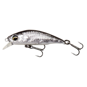 Wobler SG 3D Sticklebait 6,5cm 9,4g S Black Silver
