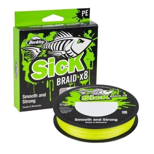 Berkley X8 Sick Braid 0,12 150m 11kg Yellow
