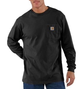 Koszulka Carhartt Heavyweight Long Sleeve Black M