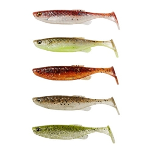 SG Fat Minnow T-tail 10.5cm 11g ClearWater Mix5szt
