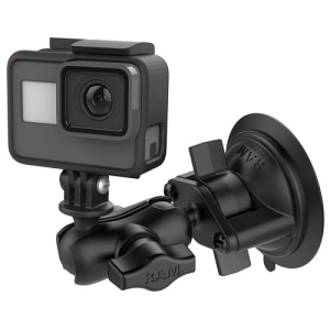 RAM Twist-Lock Suction Cup Mount with Univ Camera