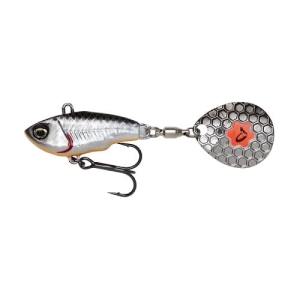 SG FAT TAIL SPIN 8cm 24g Dirty Silver