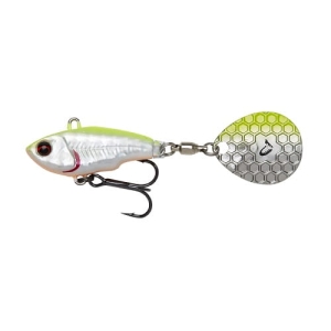 SG FAT TAIL SPIN 5,5cm 9g Lemon Back Flash