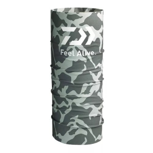 Komin Daiwa Neck D-Vec UV Protection Grey Camo