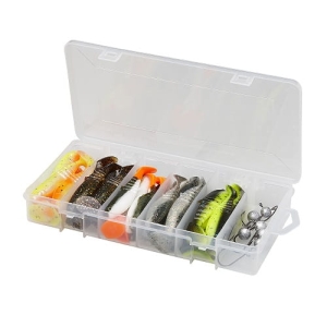 SG Cannibal Shad Kit 6.8&8cm Mixed Colors 36 szt