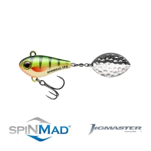 Spinmad Wirujący Ogonek Jigmaster 12g Real Perch