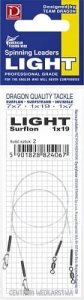 Przypon Dragon 1x19 Surflon 5kg Light 30cm 2szt.