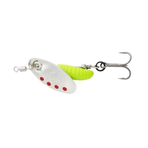 SG Grub Spinners #0 2.2G S Silver Red Lime