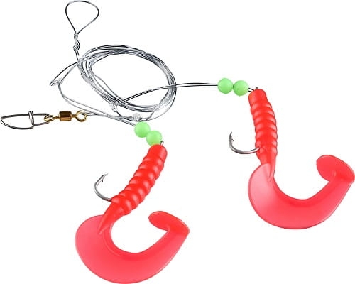 BALZER Twirly Tail Rig Japanred 10cm 0.80mm.jpg