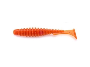 FishUP U-Shad 5cm #049 Orange Pumpkin Black 10szt
