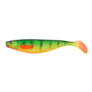 BALZER Shirasu 3D Shad 10cm Fire Perch 1szt