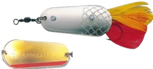 Wahadłówka DAM Effzett Weedless Spoon 16g/Silver/Gold
