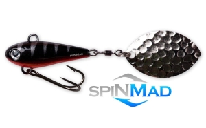 Spinmad Wirujący Ogonek JAG 18g 0907 Black Perch