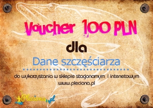 BON PODARUNKOWY O WARTOŚCI 100 ZŁ 
