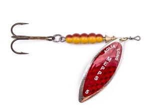 Mepps AGLIA LONG REDBO srebrna/silver 5/29g
