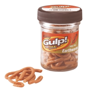 Guma Berkley GULP! EarthWorms 10cm Natural Brown
