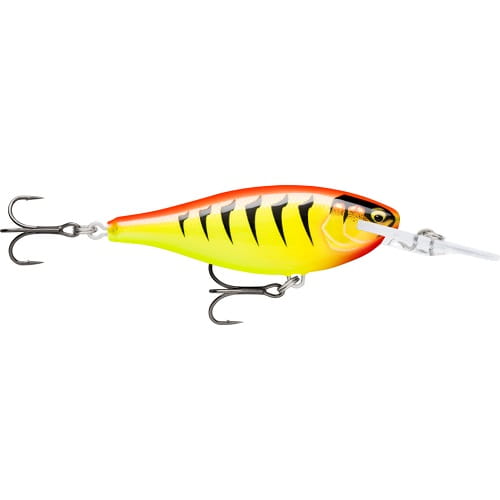 Rapala Shad Rap Elite Wobbler 5,5 Cm/7 G - Couleur Tigre Chaud Doré (SRE55 GDHT) - Leurre Souple Neuf