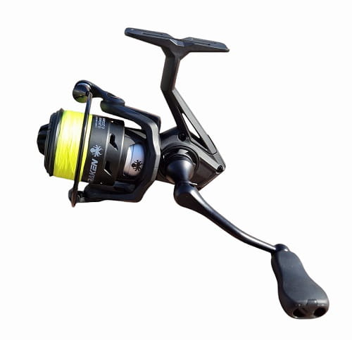 Kołowrotek Kraken Black Pearl 4000+Plecionka 9x 0,16 Yellow