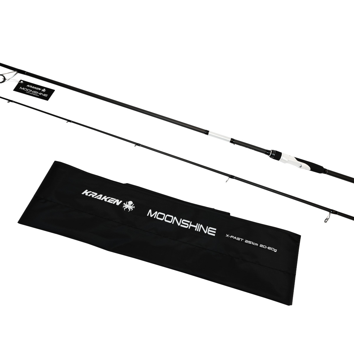 Wędka Kraken Moonshine 2,51m 20-60g 2cz Spin